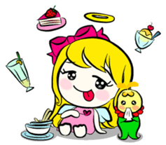 Lanla Angel's Lovely Life sticker #1148576
