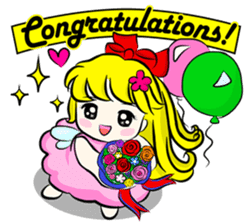 Lanla Angel's Lovely Life sticker #1148584