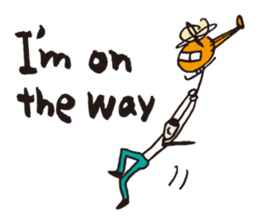 if you were late ~English~ sticker #1148674