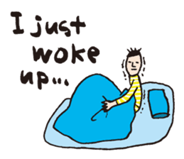 if you were late ~English~ sticker #1148677