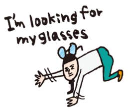 if you were late ~English~ sticker #1148678