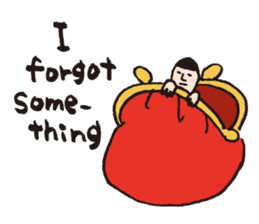 if you were late ~English~ sticker #1148681