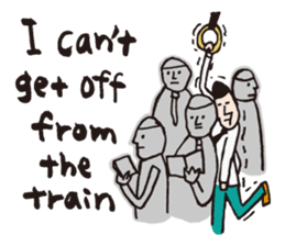 if you were late ~English~ sticker #1148683