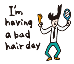 if you were late ~English~ sticker #1148689