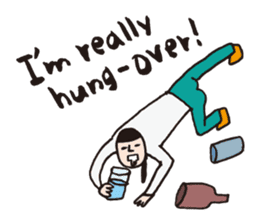 if you were late ~English~ sticker #1148692