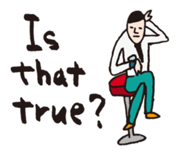 if you were late ~English~ sticker #1148695