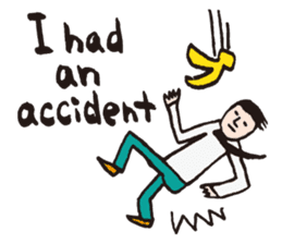 if you were late ~English~ sticker #1148697