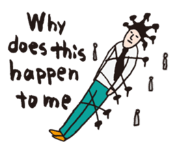 if you were late ~English~ sticker #1148698