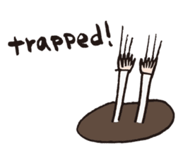 if you were late ~English~ sticker #1148703