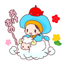 Congratulations and happy sticker #1148952