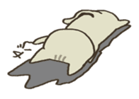 A cat without vocabulary sticker #1149115