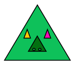 ~ circle triangle square ~ sticker #1149299