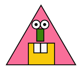 ~ circle triangle square ~ sticker #1149305