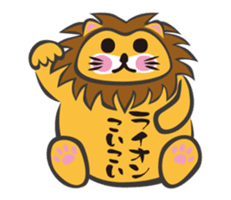 MANEKINEKO ( Japanese Beckoning Cat ) sticker #1149980