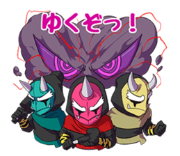 Raisamakenshi DAIJI sticker #1150023