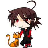 Hikari & Dark NEKO sticker #1150047