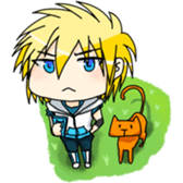 Hikari & Dark NEKO sticker #1150060