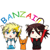 Hikari & Dark NEKO sticker #1150063