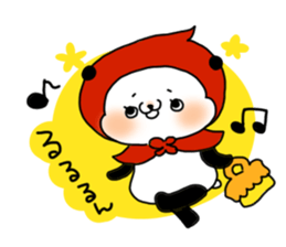 Animal Little Red Riding Hood sticker #1150786