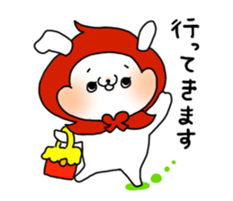 Animal Little Red Riding Hood sticker #1150788