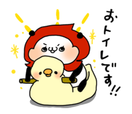 Animal Little Red Riding Hood sticker #1150802