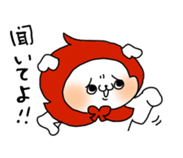 Animal Little Red Riding Hood sticker #1150806