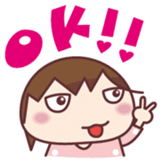 imoimo-girl [English] sticker #1151033