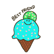 Ice cream sticker #1151088
