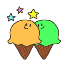 Ice cream sticker #1151089