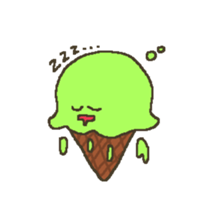 Ice cream sticker #1151090