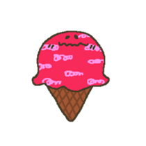 Ice cream sticker #1151092