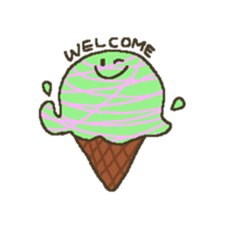 Ice cream sticker #1151099