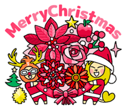 Flowers and the Lion sticker #1151360