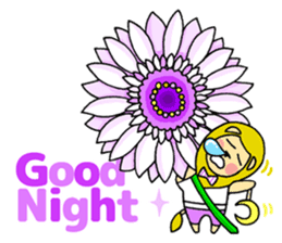 Flowers and the Lion sticker #1151363