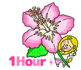 Flowers and the Lion sticker #1151364