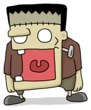 Mr. Frankenstein sticker #1151529