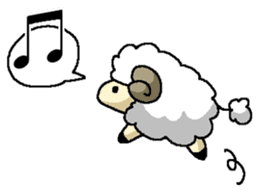 sheep sticker #1151933