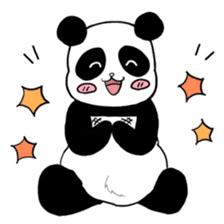 Chubby panda 2 sticker #1152307