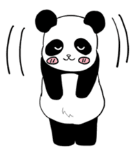 Chubby panda 2 sticker #1152309