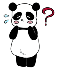 Chubby panda 2 sticker #1152310