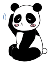 Chubby panda 2 sticker #1152313