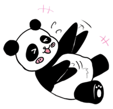 Chubby panda 2 sticker #1152314