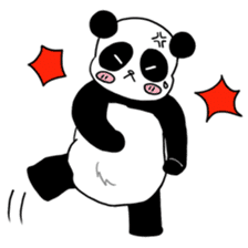 Chubby panda 2 sticker #1152316