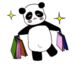Chubby panda 2 sticker #1152321