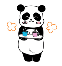Chubby panda 2 sticker #1152325