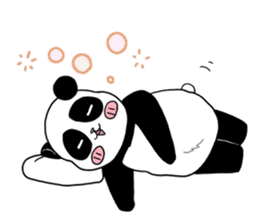 Chubby panda 2 sticker #1152326