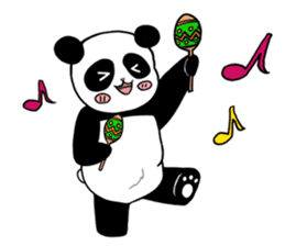 Chubby panda 2 sticker #1152327