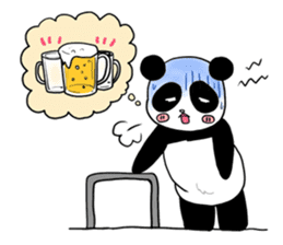 Chubby panda 2 sticker #1152328