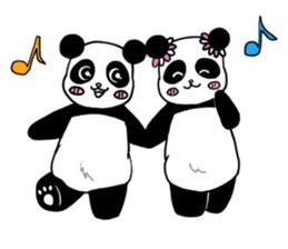 Chubby panda 2 sticker #1152333