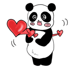 Chubby panda 2 sticker #1152334